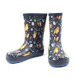 Rubber Boot Kids Bare Multi Prints